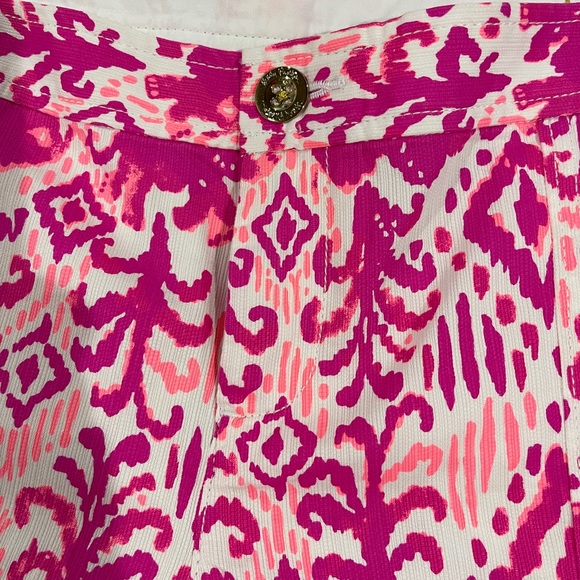 πLilly Pulitzer Liana Short Magenta Tons of Fun 14 - Picture 8 of 9
